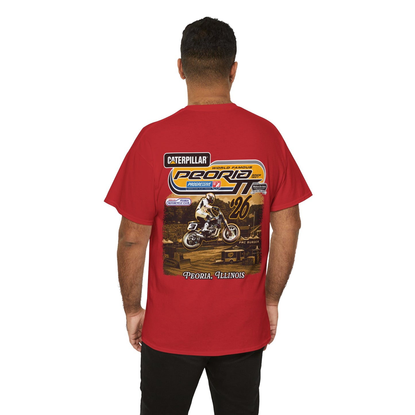 2026 Peoria TT T-Shirt (Various Colors)