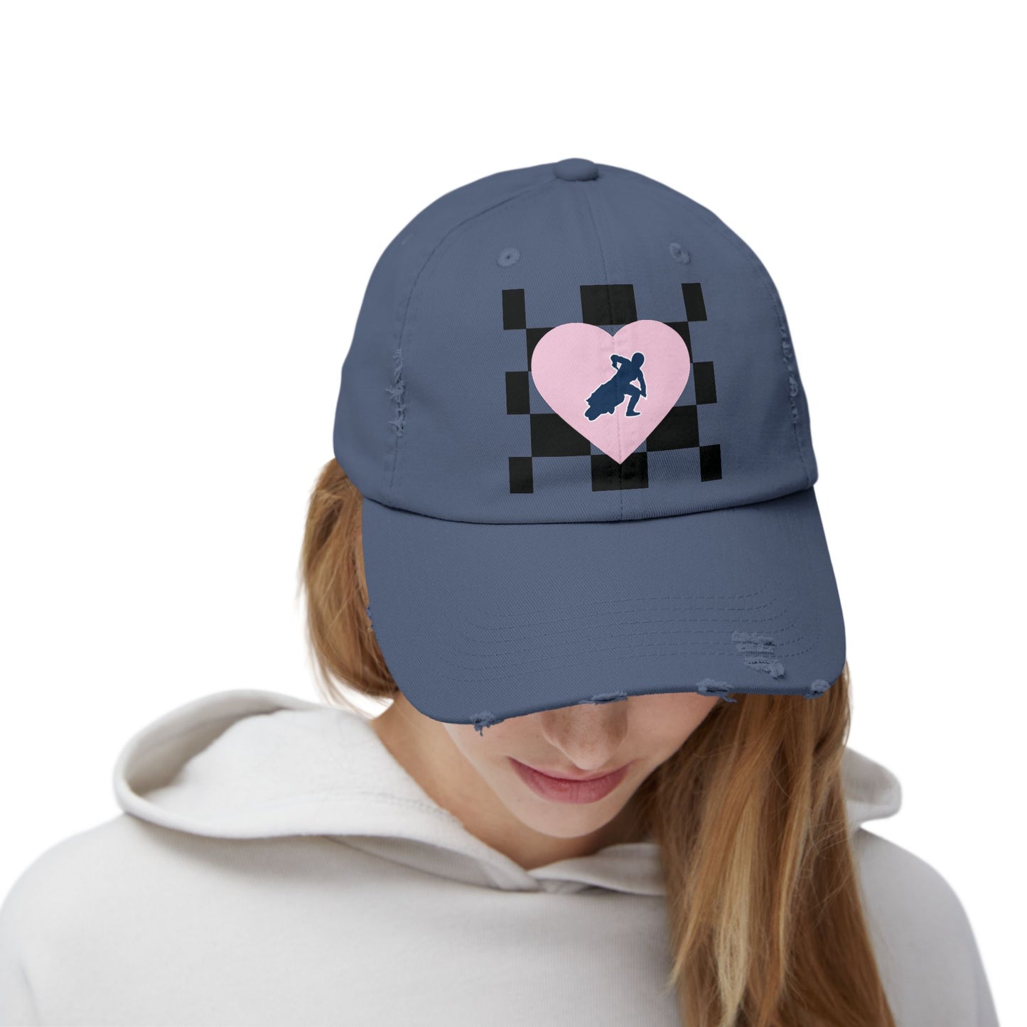 Flat Track Love Distressed Cap (Various Colors)