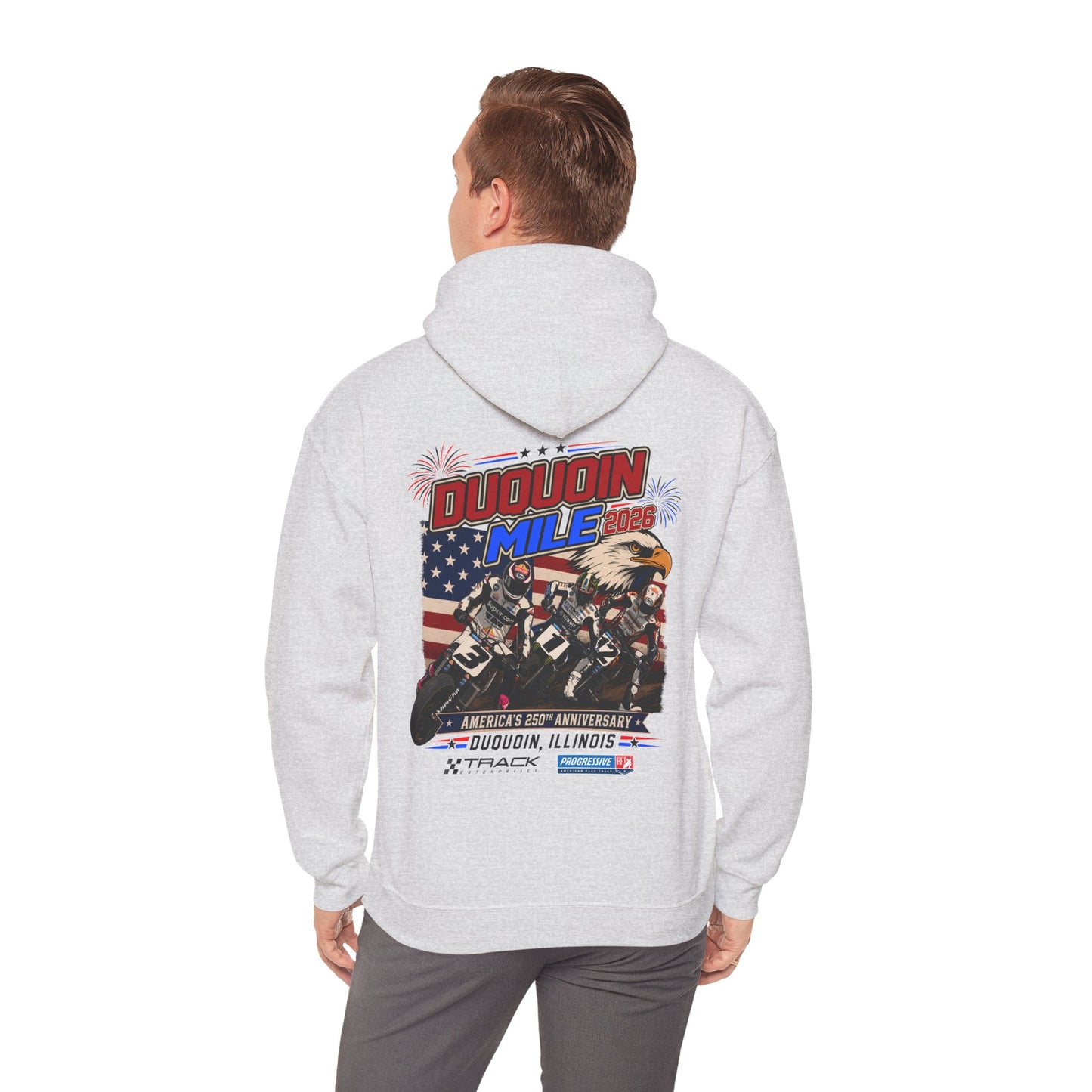2026 DuQuoin Mile Pullover Hoodie (Various Colors)