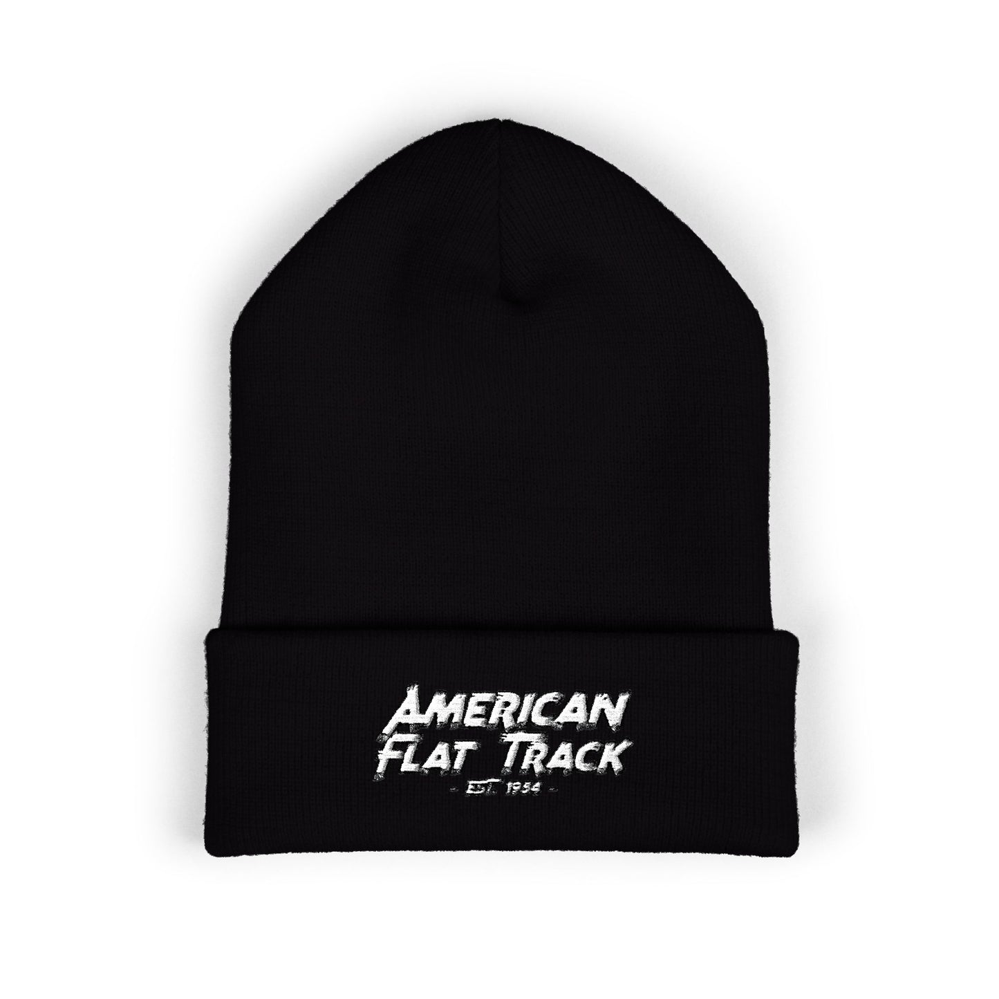 Sketchy Racer Cuffed Beanie