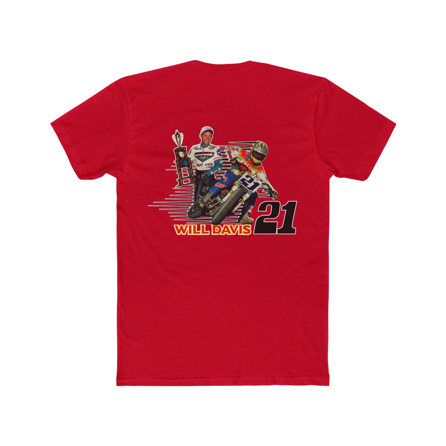 Will Davis Flat Track Legend Short Sleeve T-Shirt (Various Colors)