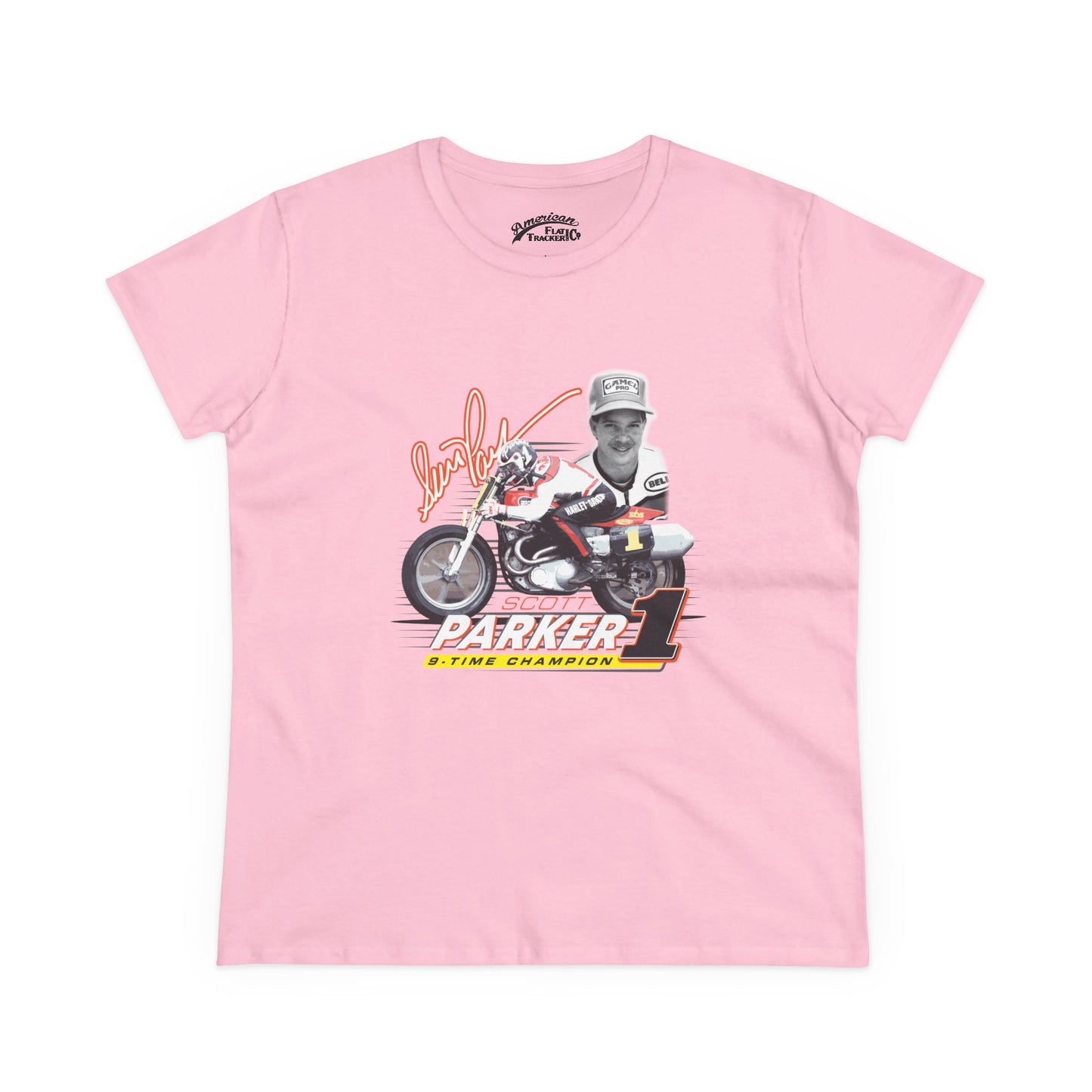Women’s Scott Parker 9-Time Champion Short Sleeve T-Shirt (Various Colors)