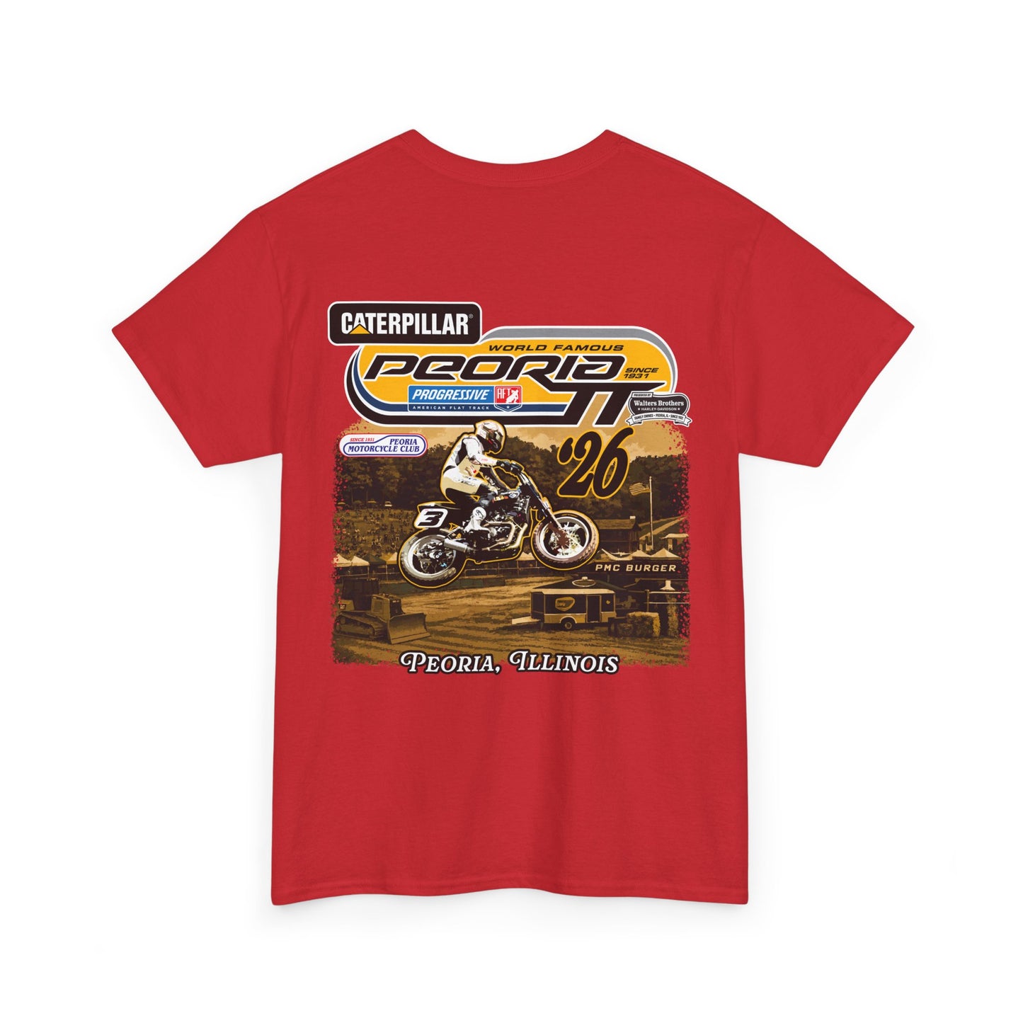 2026 Peoria TT T-Shirt (Various Colors)