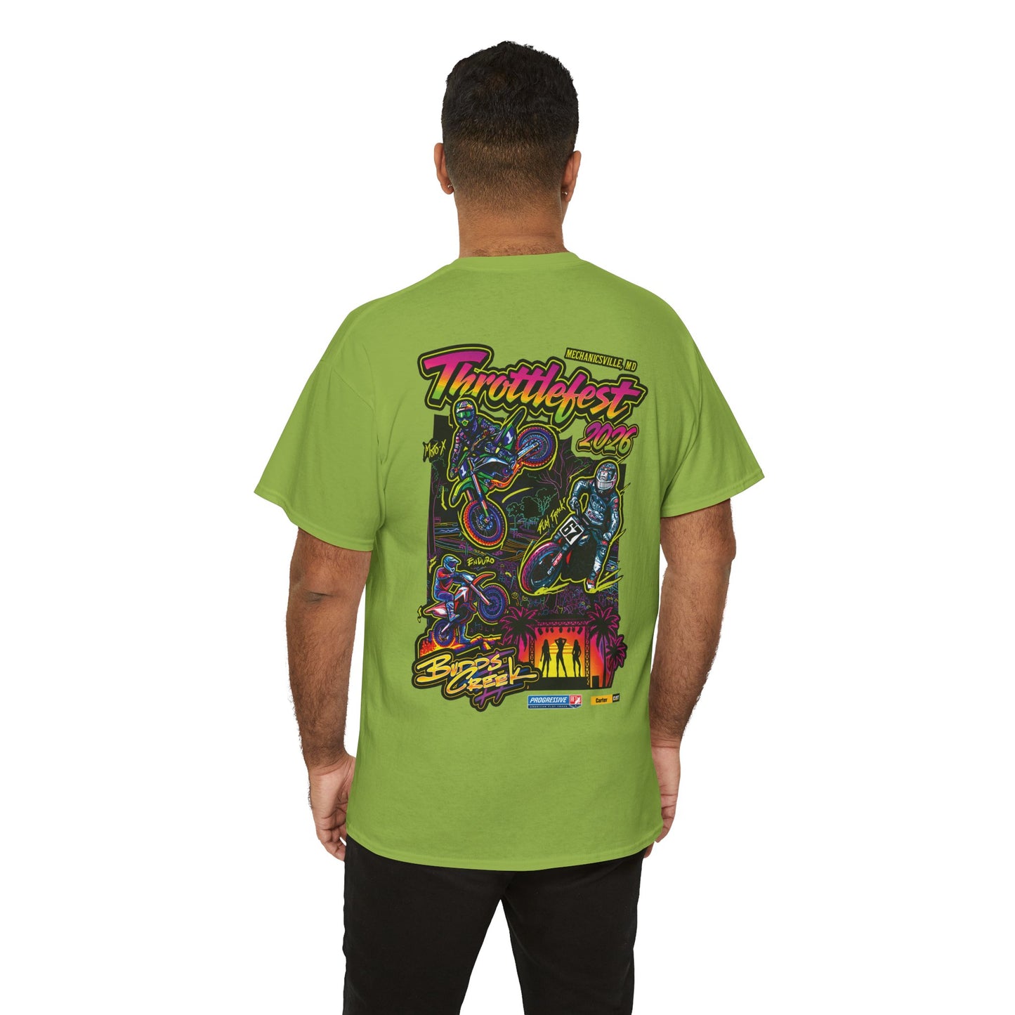 2026 Throttlefest Budds Creek T-Shirt (Various Colors) Ver 1