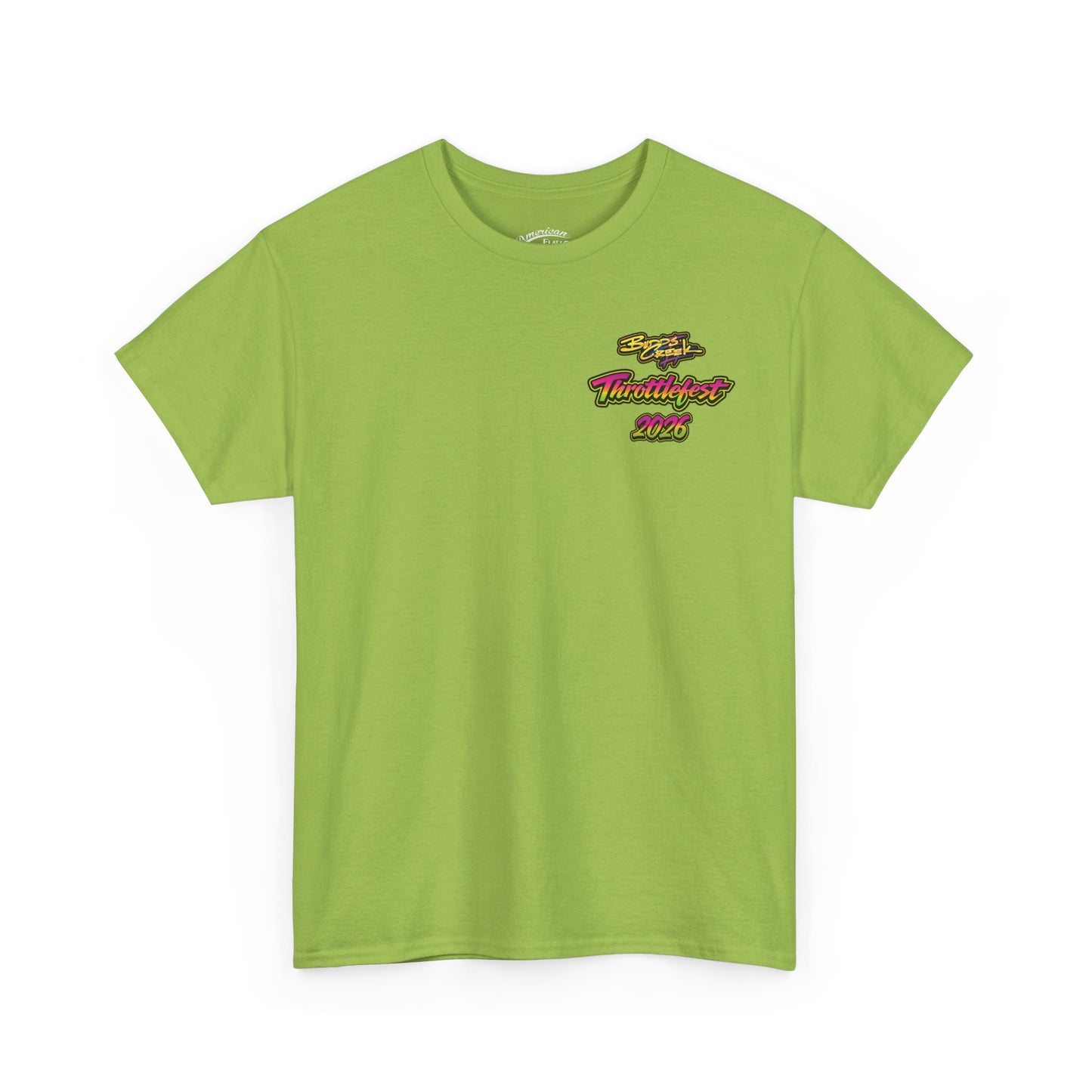 2026 Throttlefest Budds Creek T-Shirt (Various Colors) Ver 2