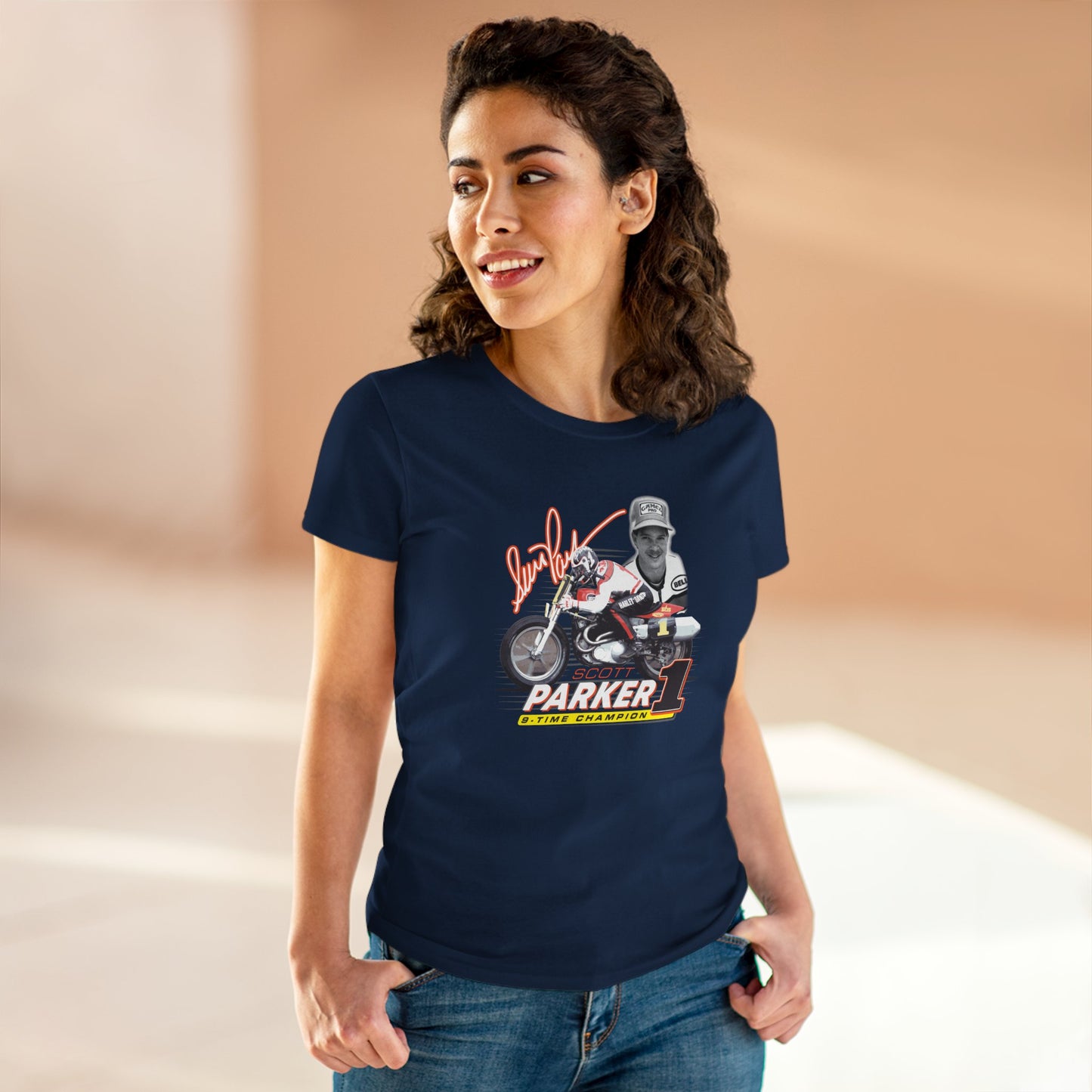 Women’s Scott Parker 9-Time Champion Short Sleeve T-Shirt (Various Colors)