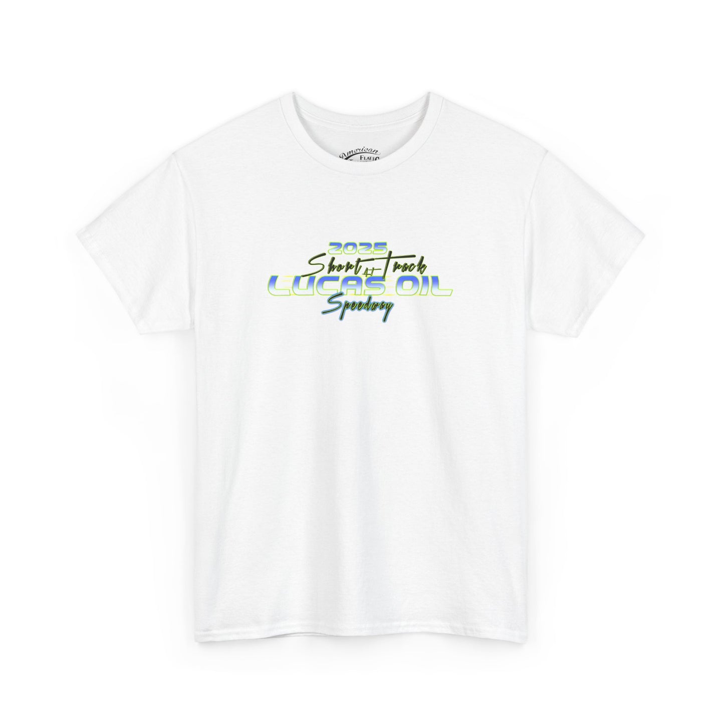 2025 Short Track at Lucas Oil Speedway T-Shirt (Various Colors)