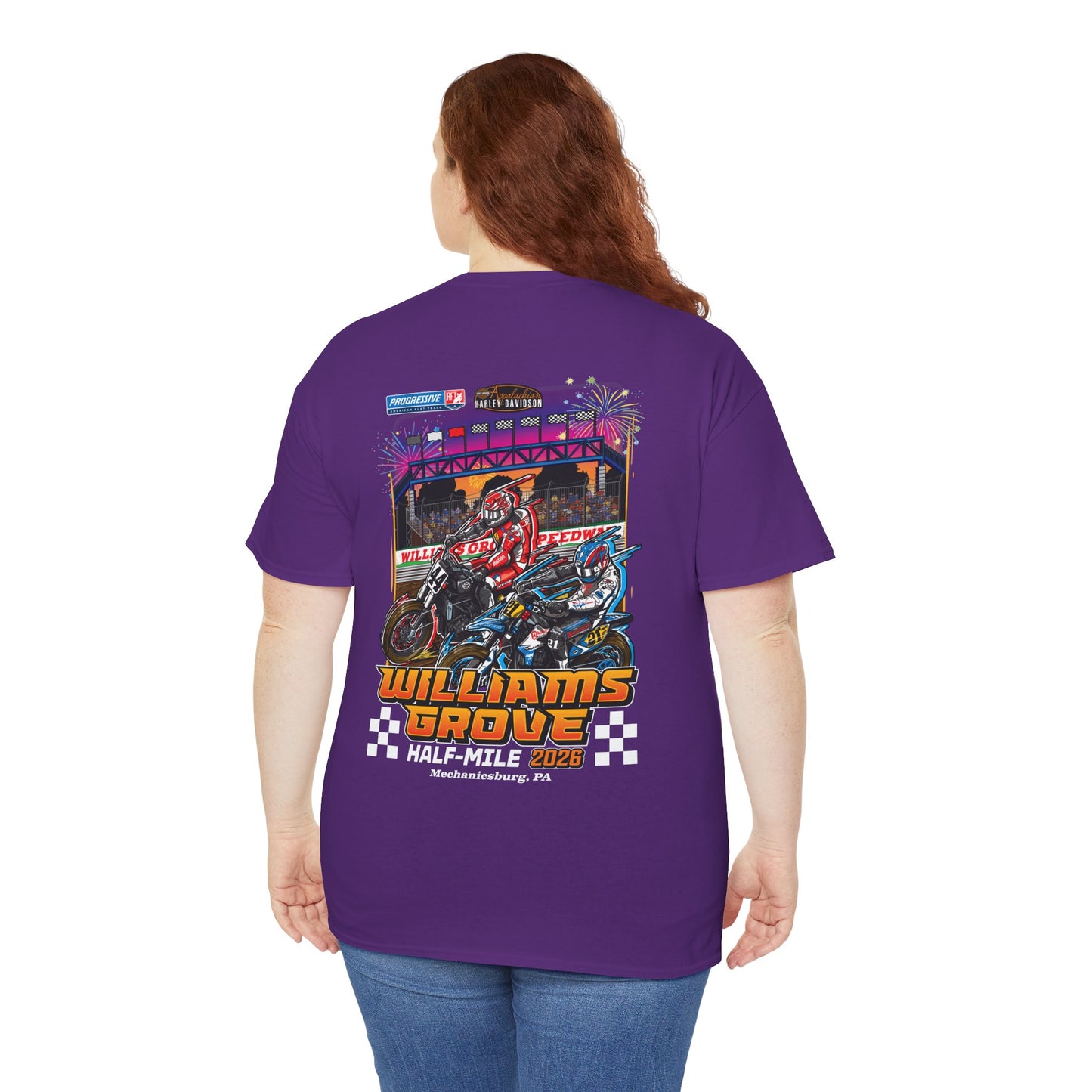 2026 Williams Grove Half-Mile T-Shirt (Various Colors)