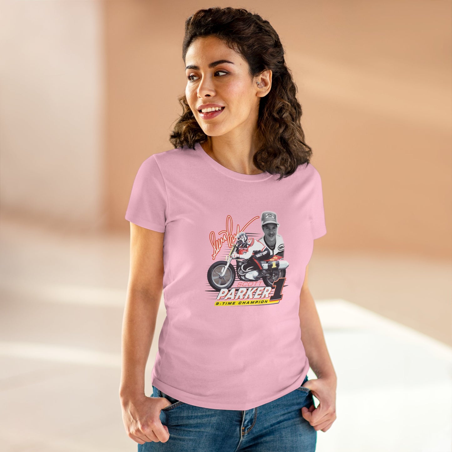 Women’s Scott Parker 9-Time Champion Short Sleeve T-Shirt (Various Colors)