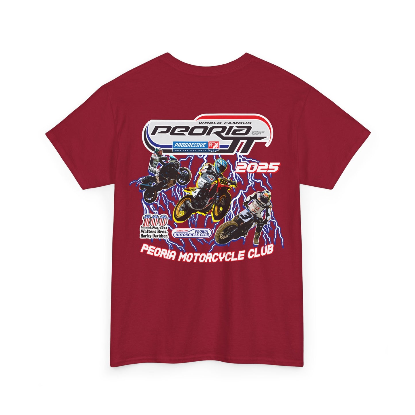 2025 Peoria TT T-Shirt (Various Colors)