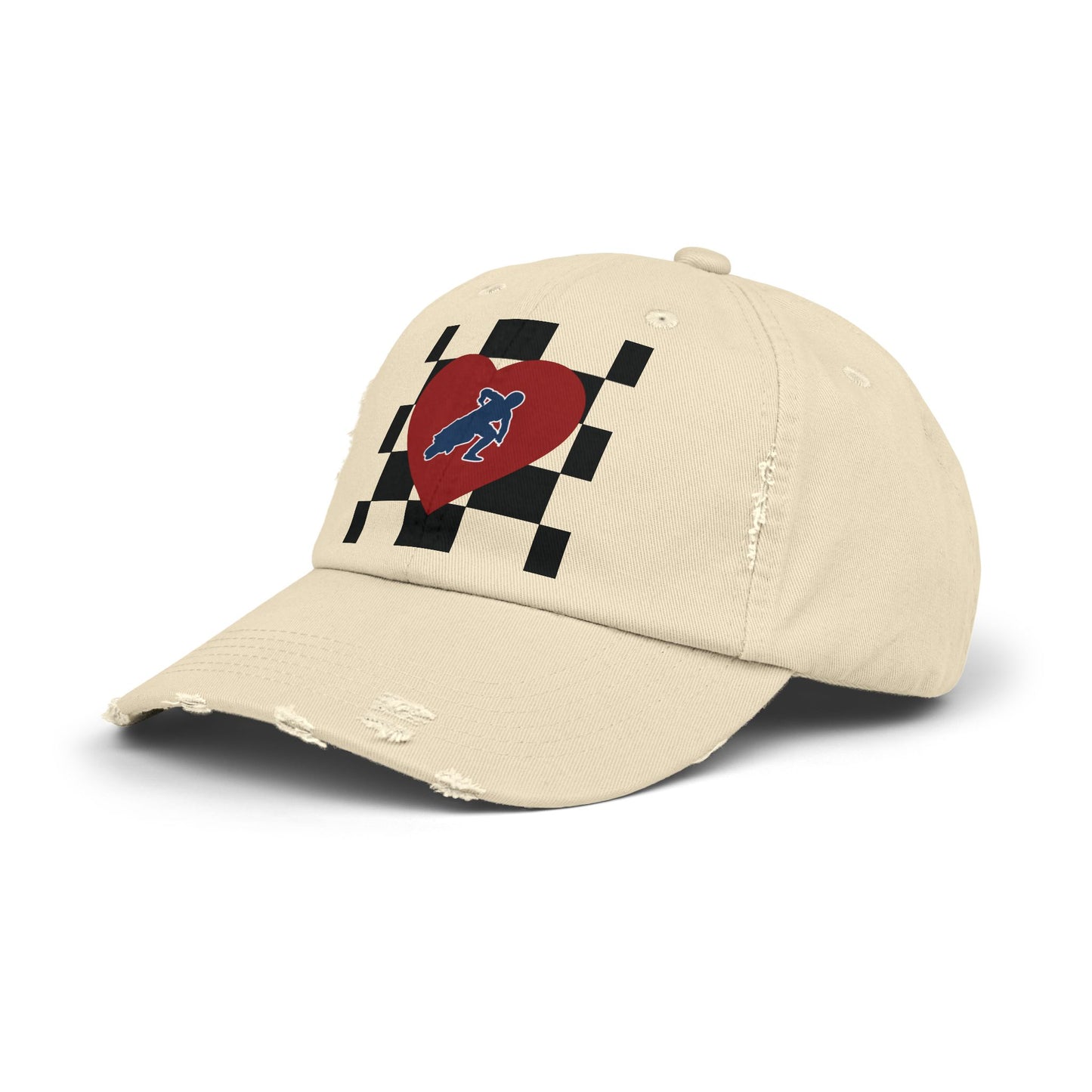 Flat Track Love Distressed Cap (Various Colors)
