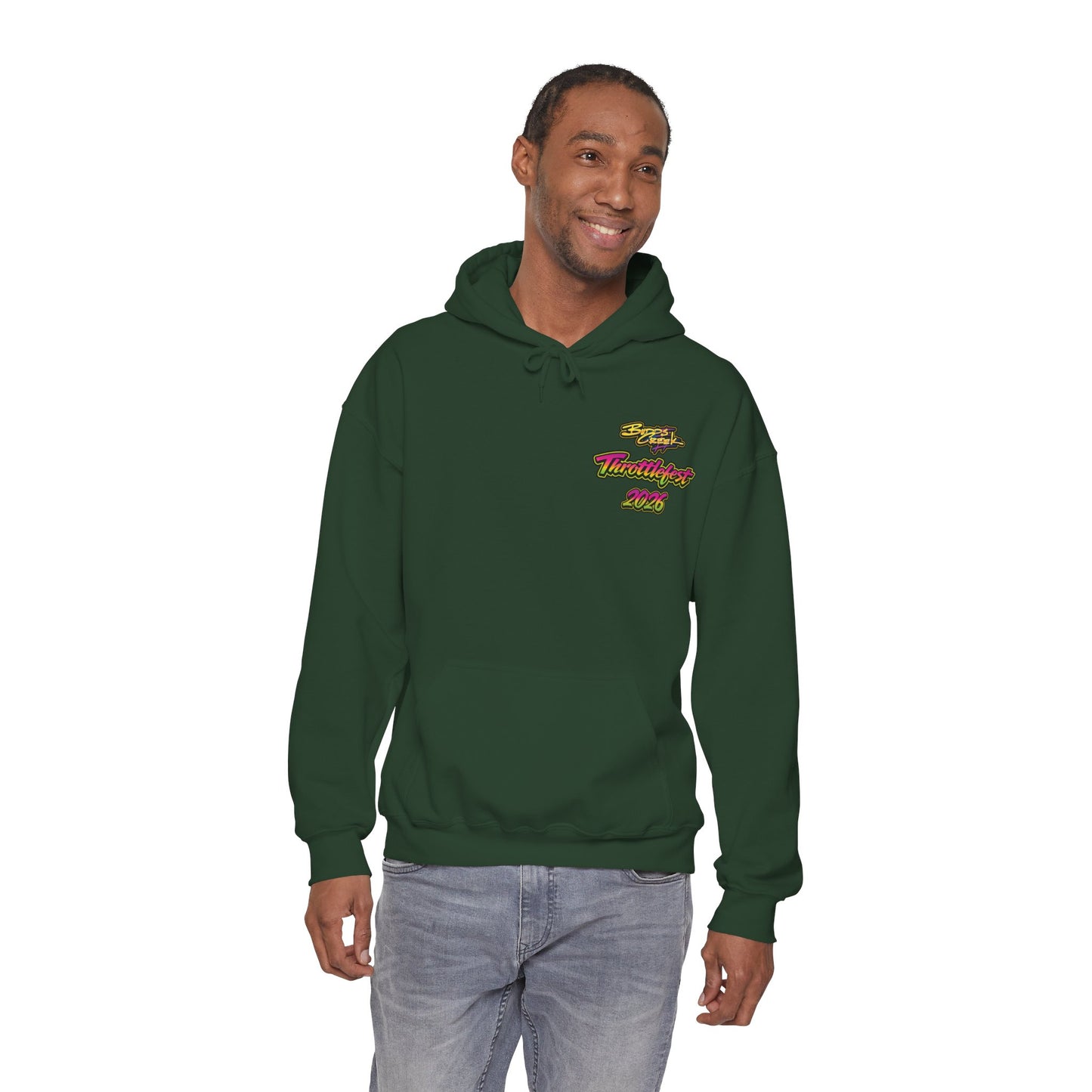 2026 ThrottleFest Budds Creek Pullover Hoodie (Various Colors) Ver 1