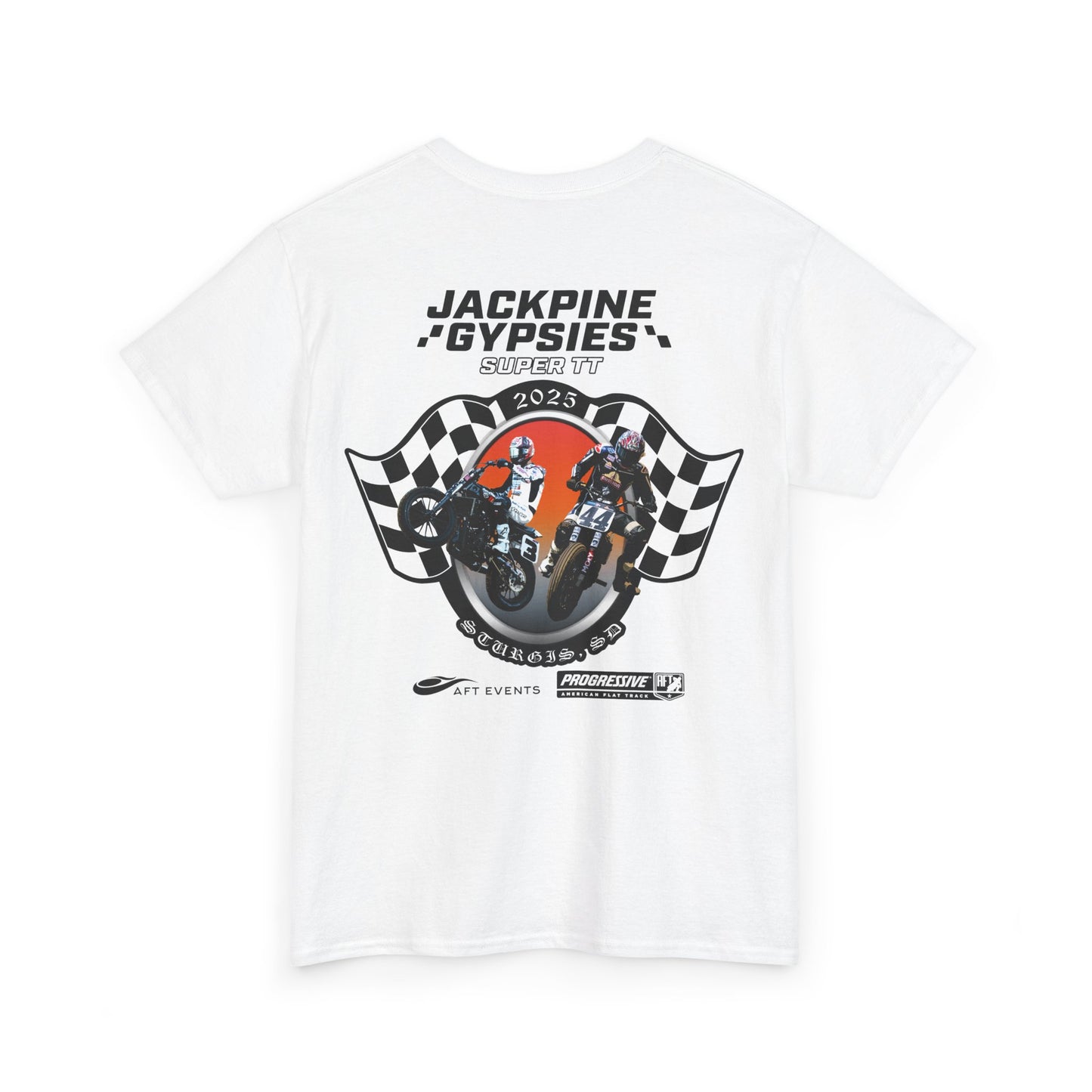 2025 Jackpine Gypsies Super TT T-Shirt (Various Colors)