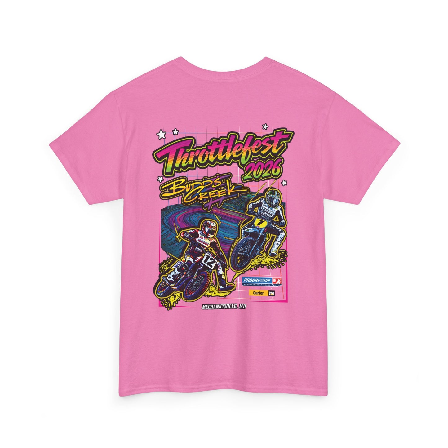 2026 Throttlefest Budds Creek T-Shirt (Various Colors) Ver 2