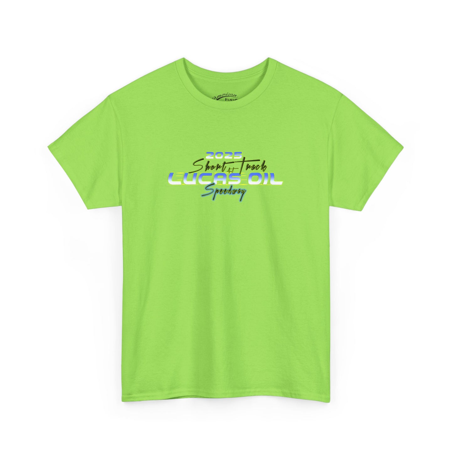 2025 Short Track at Lucas Oil Speedway T-Shirt (Various Colors)