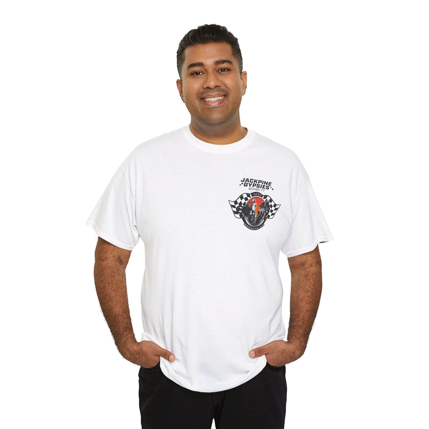 2025 Jackpine Gypsies Super TT T-Shirt (Various Colors)