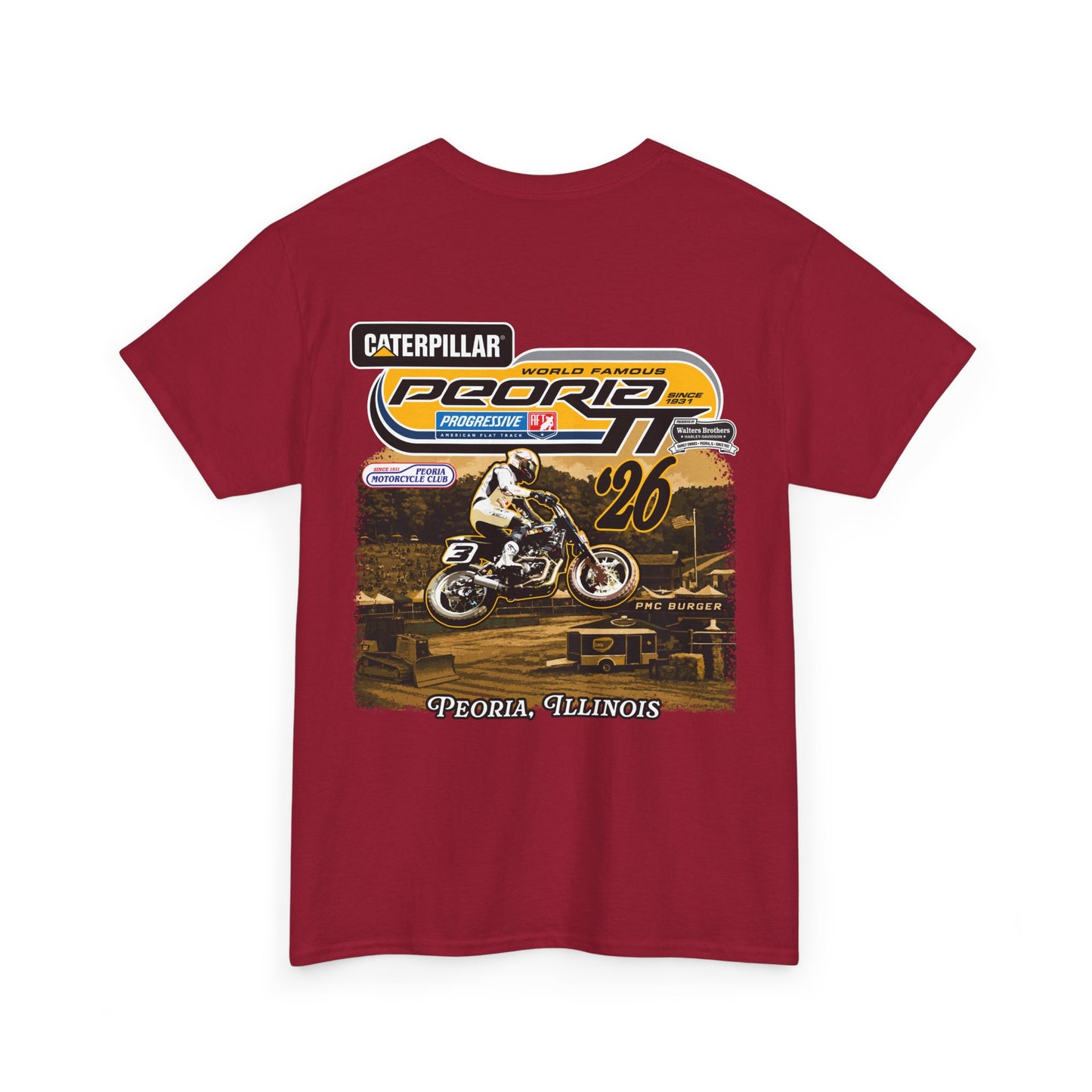 2026 Peoria TT T-Shirt (Various Colors)