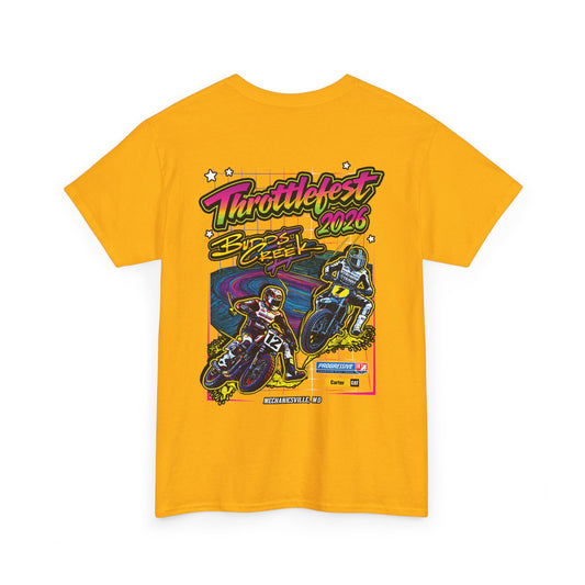 2026 Throttlefest Budds Creek T-Shirt (Various Colors) Ver 2
