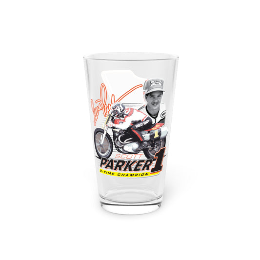 Scotty Parker 9-Time Champion 16oz. AFT Legends Pint Glass