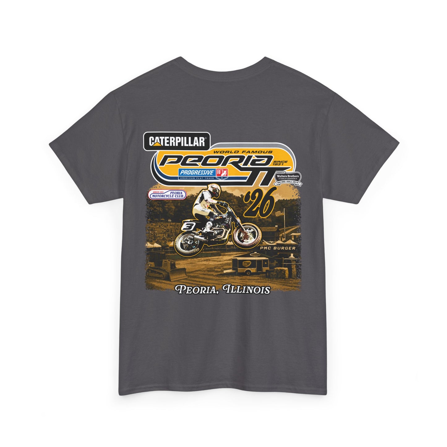 2026 Peoria TT T-Shirt (Various Colors)