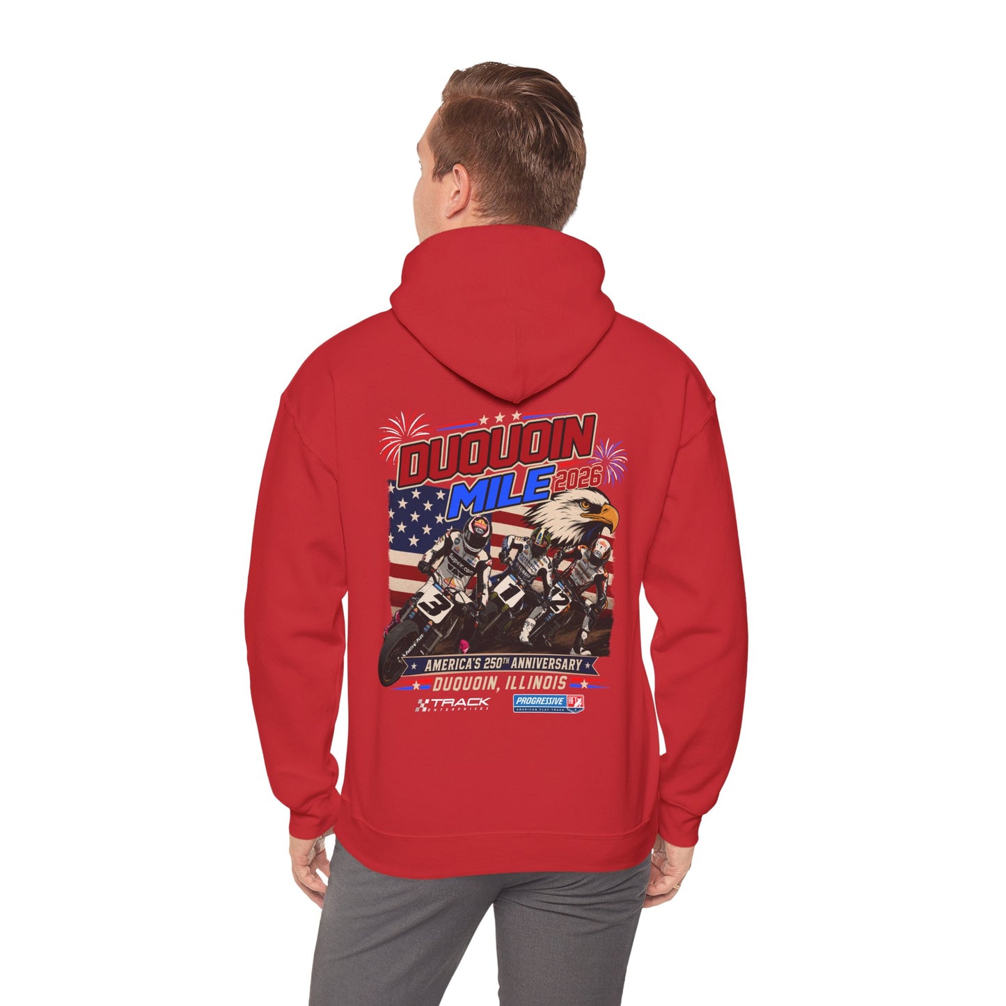 2026 DuQuoin Mile Pullover Hoodie (Various Colors)