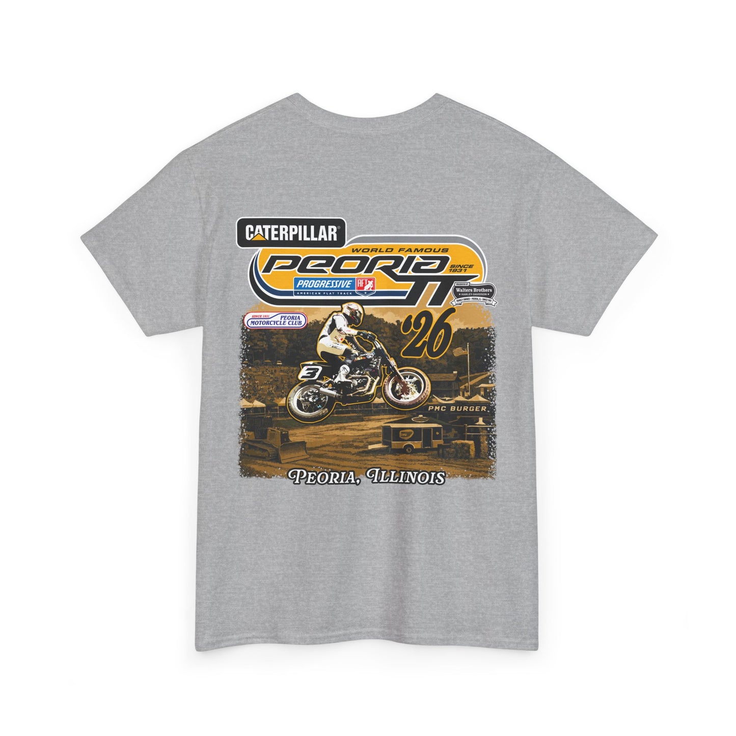 2026 Peoria TT T-Shirt (Various Colors)