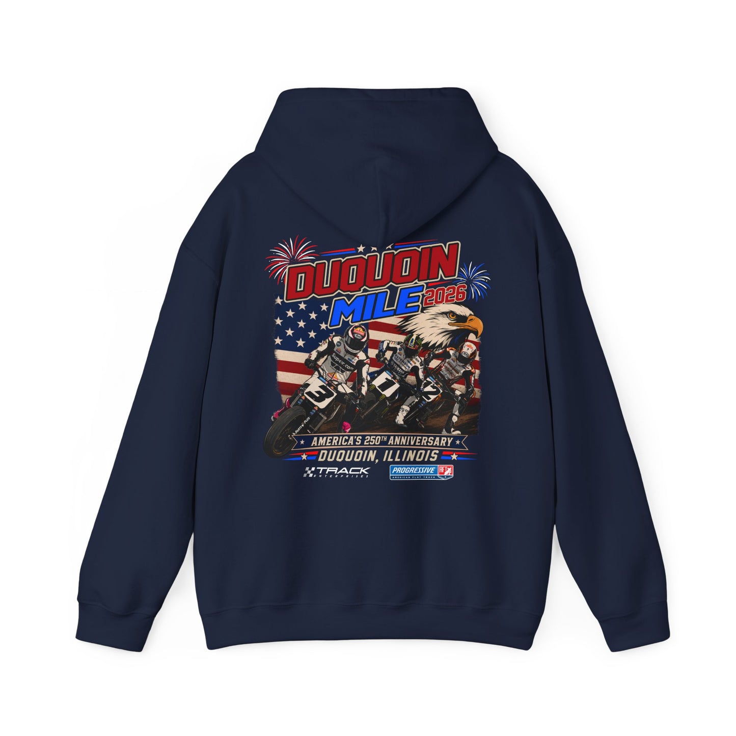 2026 DuQuoin Mile Pullover Hoodie (Various Colors)