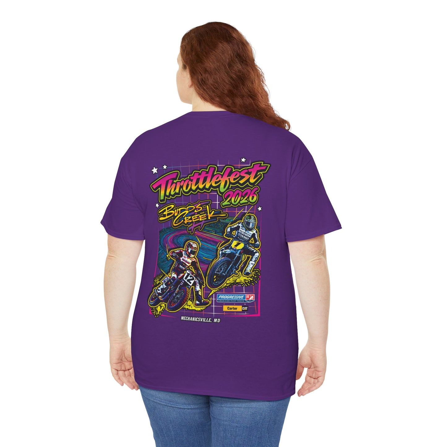 2026 Throttlefest Budds Creek T-Shirt (Various Colors) Ver 2