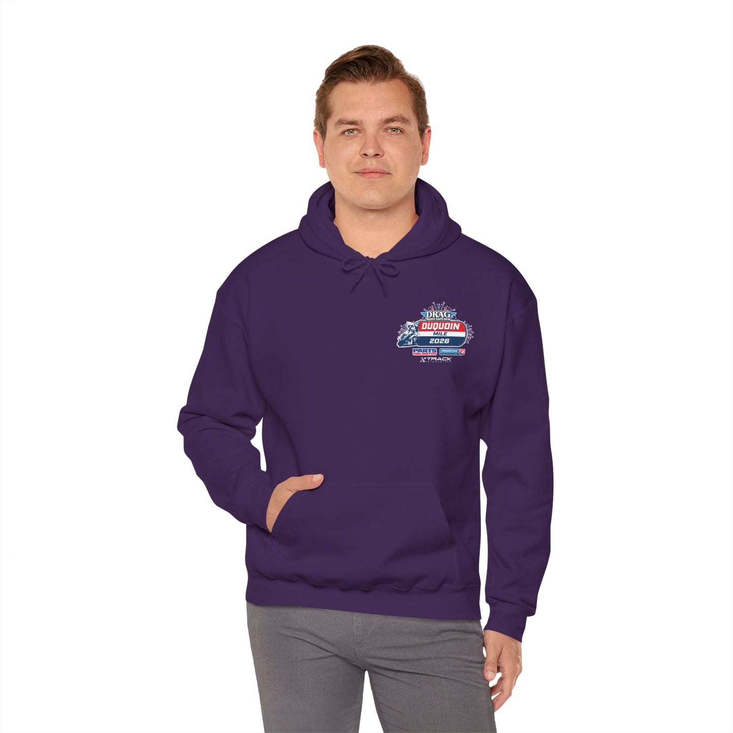 2026 DuQuoin Mile Pullover Hoodie (Various Colors)