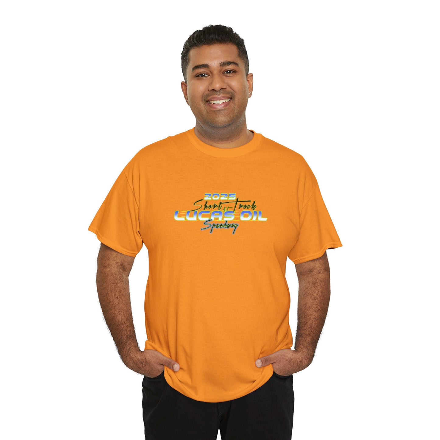 2025 Short Track at Lucas Oil Speedway T-Shirt (Various Colors)