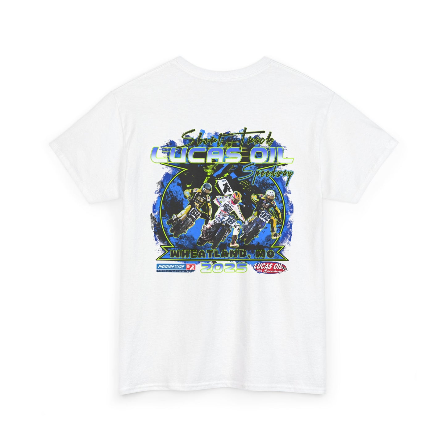 2025 Short Track at Lucas Oil Speedway T-Shirt (Various Colors)