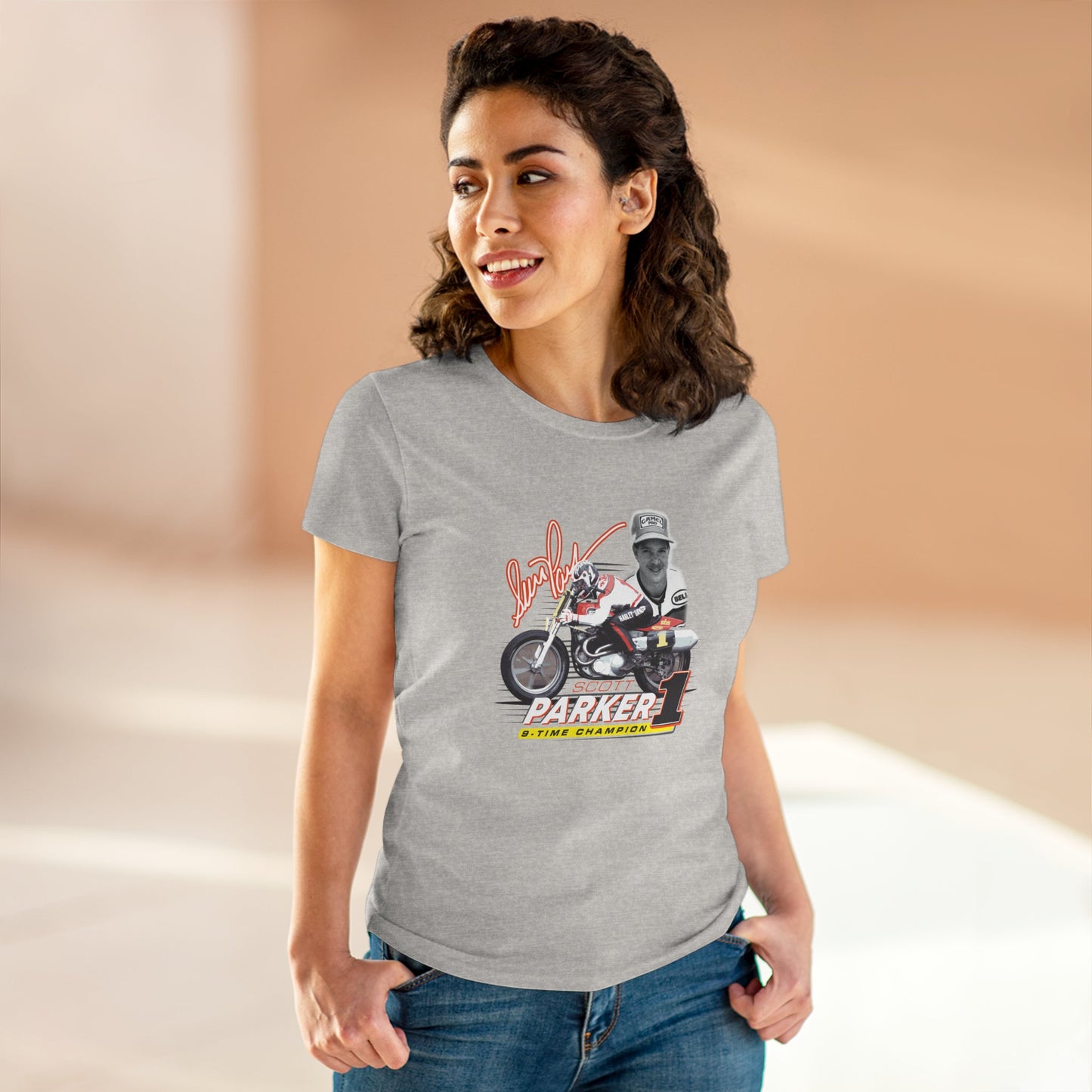 Women’s Scott Parker 9-Time Champion Short Sleeve T-Shirt (Various Colors)