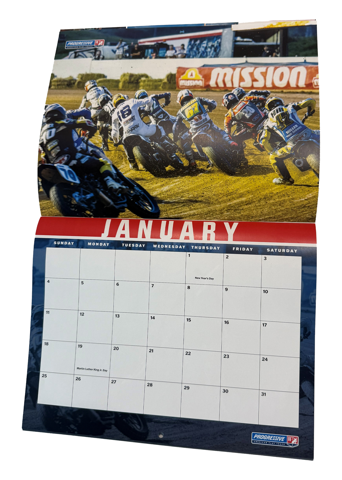 CLEARANCE: American Flat Track Calendar (2026)