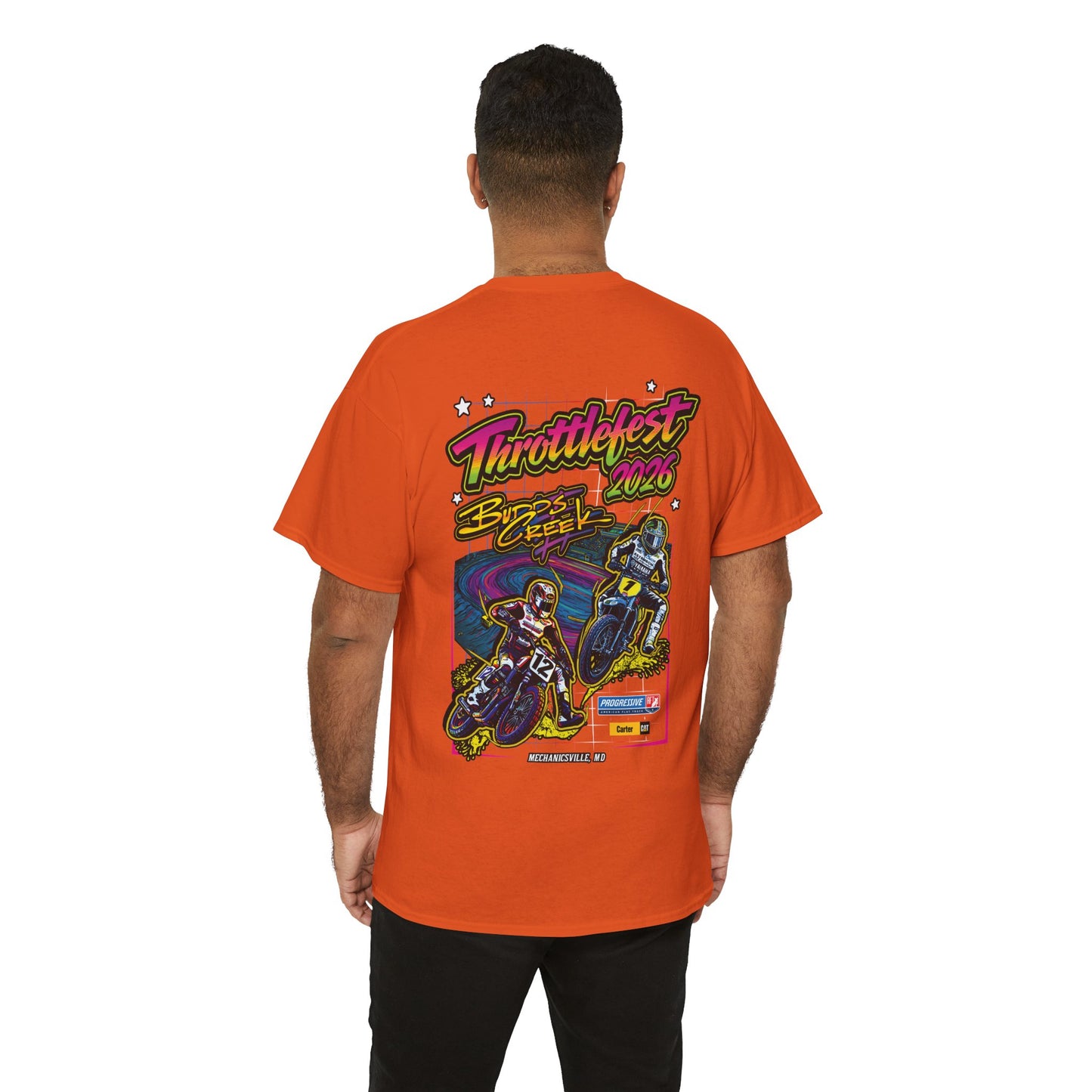 2026 Throttlefest Budds Creek T-Shirt (Various Colors) Ver 2