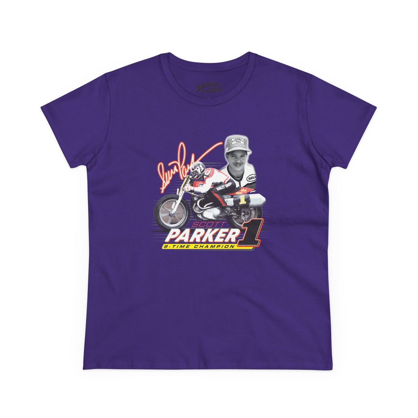 Women’s Scott Parker 9-Time Champion Short Sleeve T-Shirt (Various Colors)