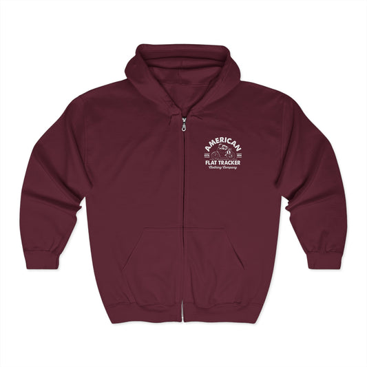 Crest Zip-Up Hoodie