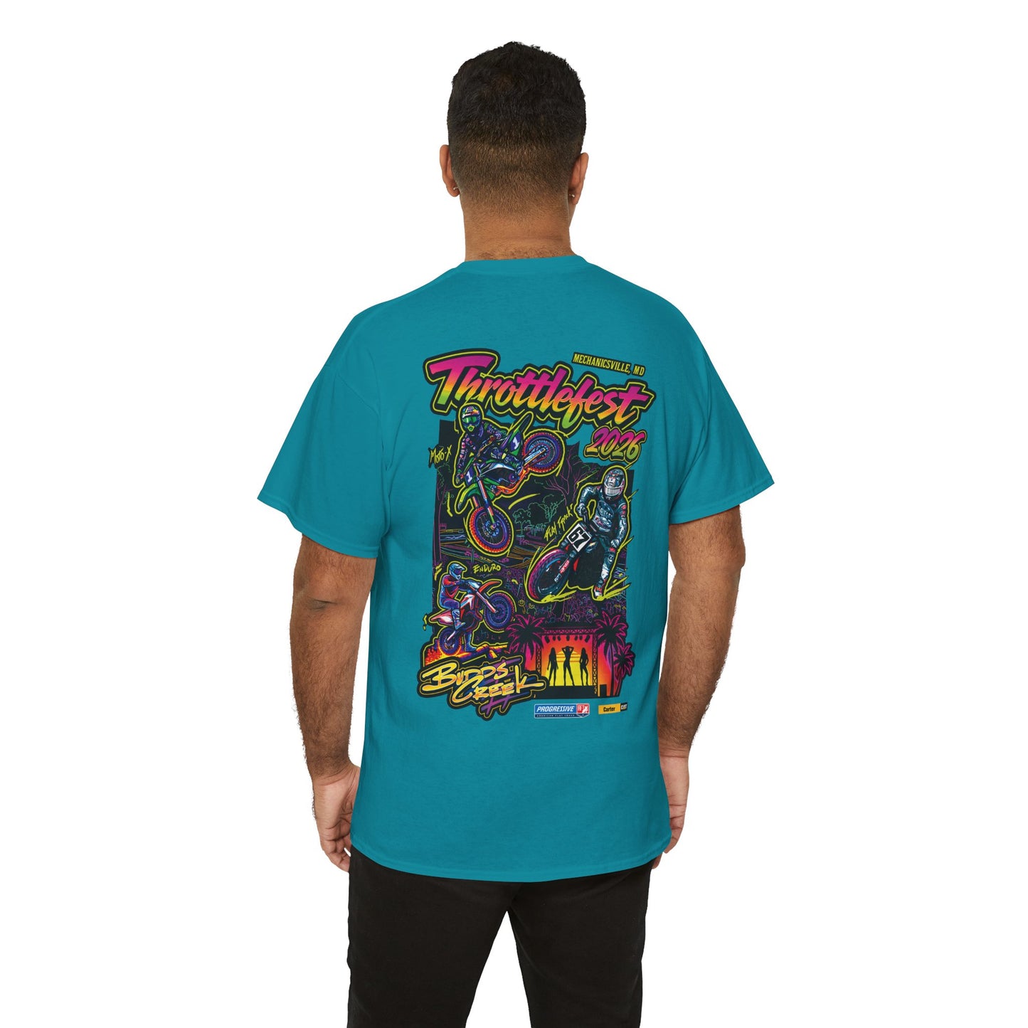 2026 Throttlefest Budds Creek T-Shirt (Various Colors) Ver 1