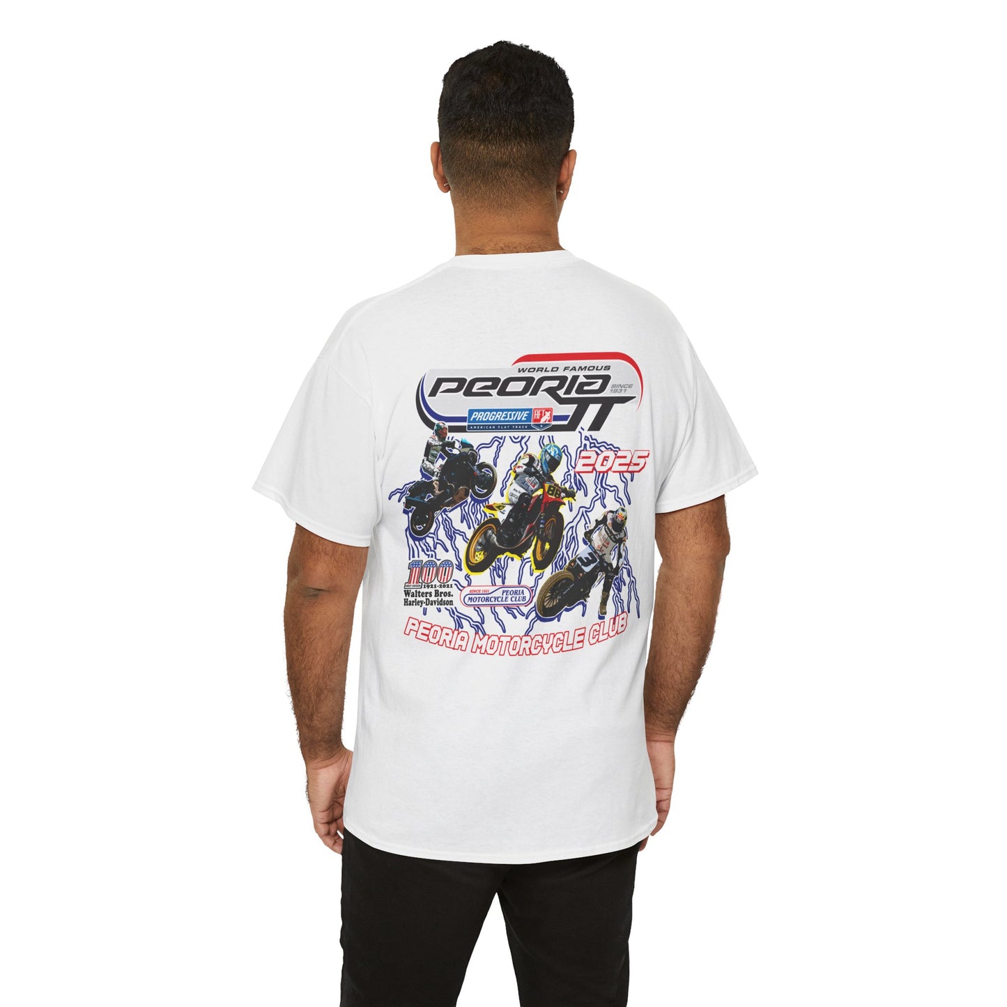 2025 Peoria TT T-Shirt (Various Colors)