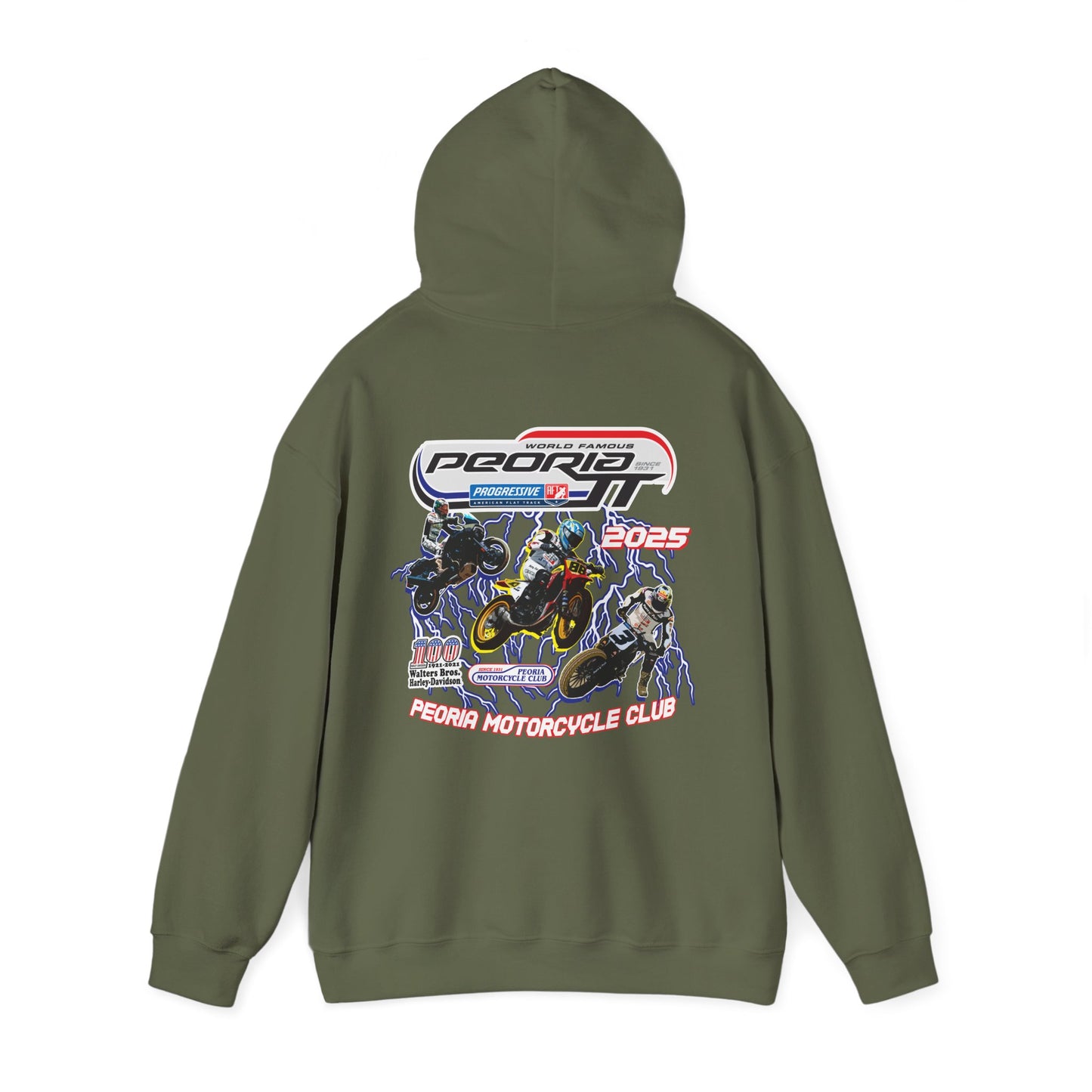 2025 Peoria TT Pullover Hoodie (Various Colors)