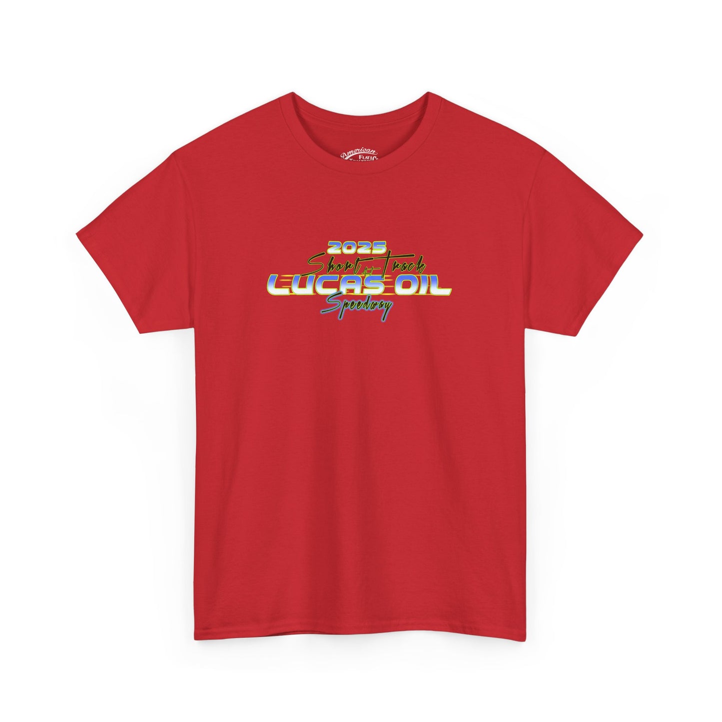 2025 Short Track at Lucas Oil Speedway T-Shirt (Various Colors)