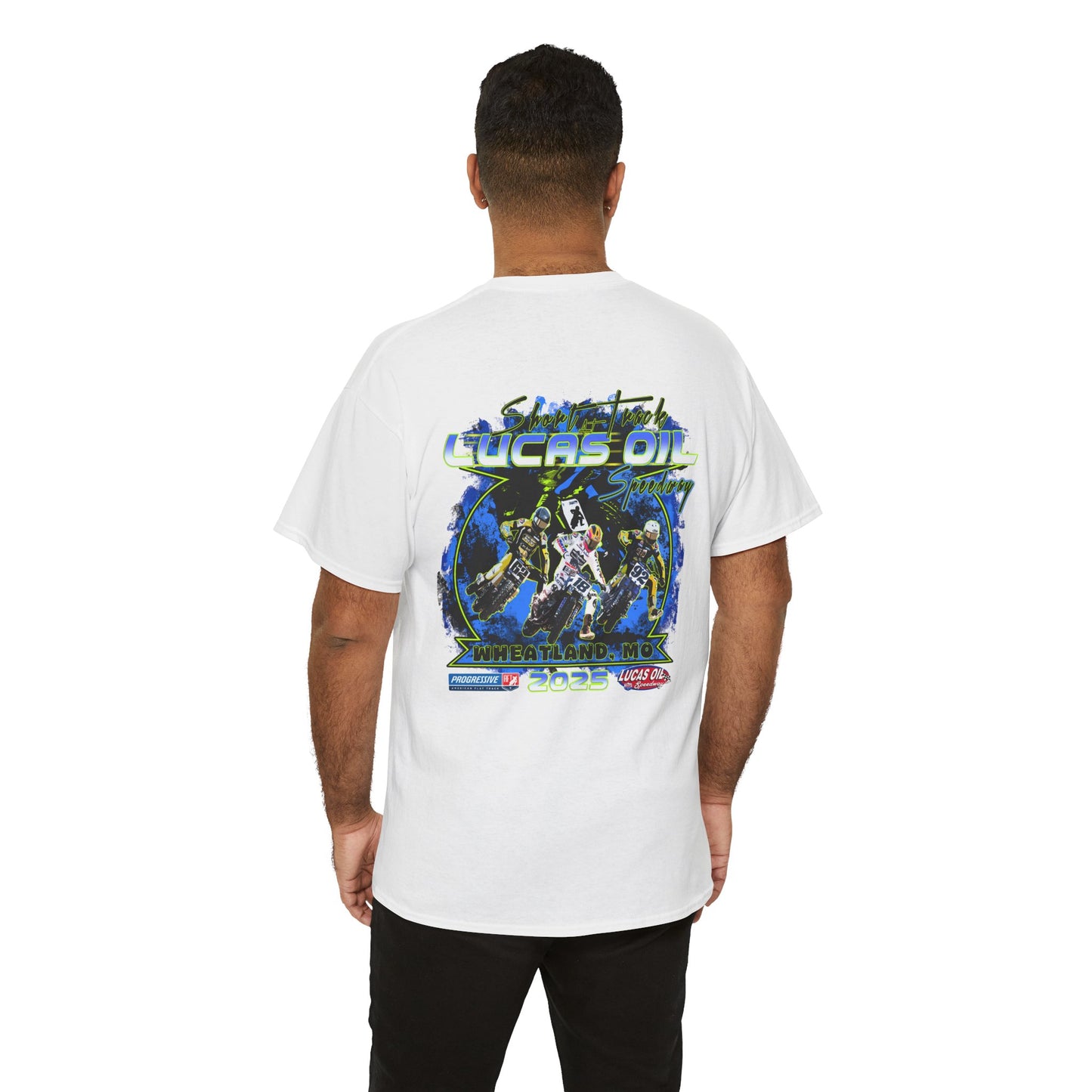 2025 Short Track at Lucas Oil Speedway T-Shirt (Various Colors)