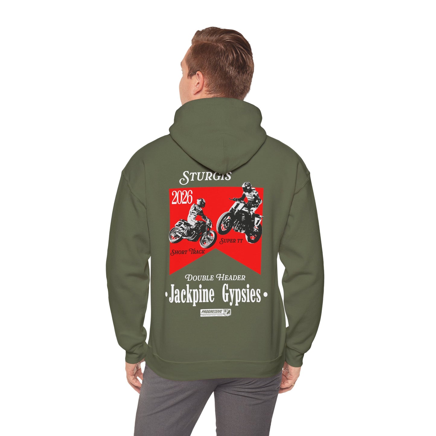 2026 Sturgis Double Header Pullover Hoodie (Various Colors)