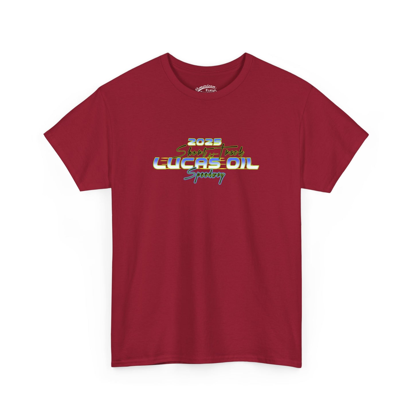 2025 Short Track at Lucas Oil Speedway T-Shirt (Various Colors)