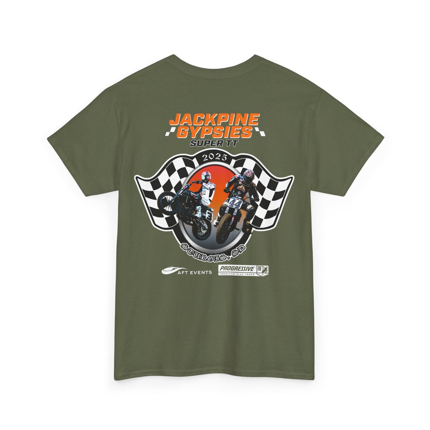 2025 Jackpine Gypsies Super TT T-Shirt (Various Colors)