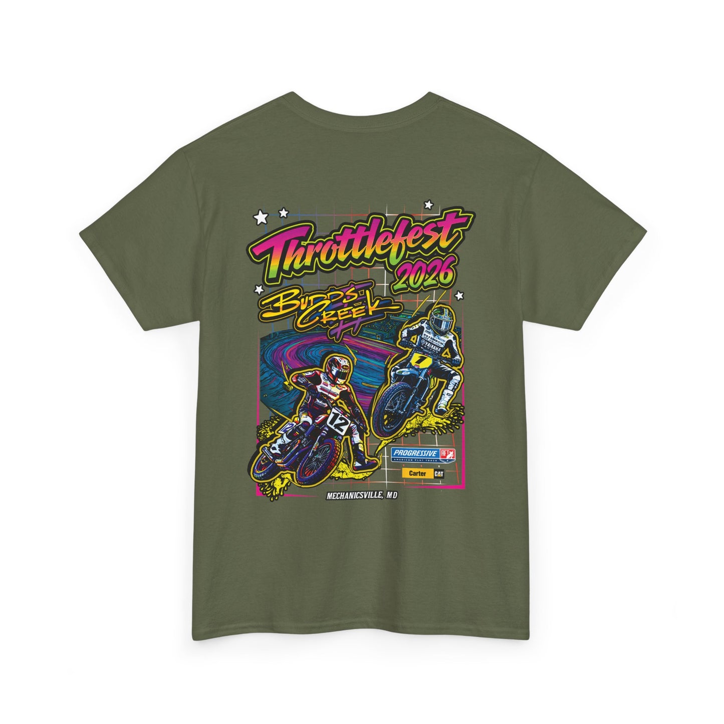 2026 Throttlefest Budds Creek T-Shirt (Various Colors) Ver 2
