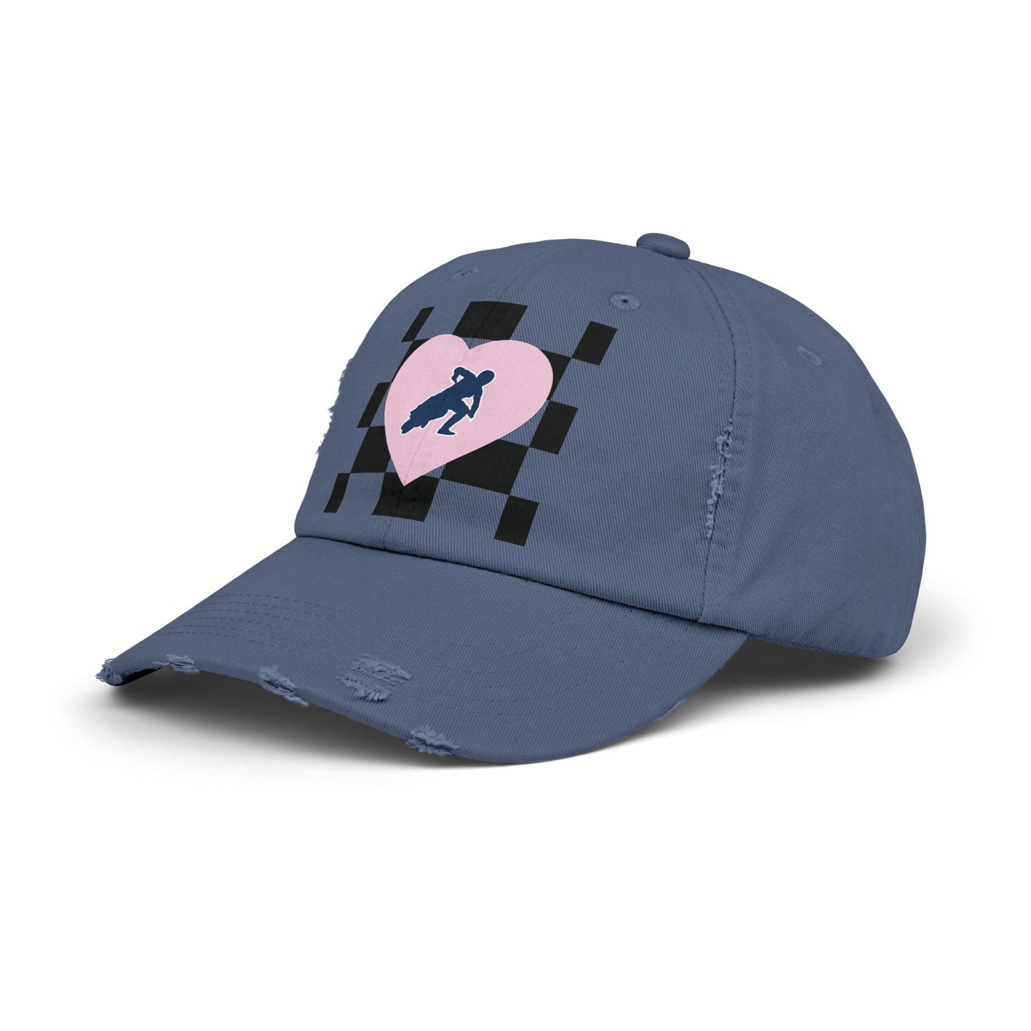 Flat Track Love Distressed Cap (Various Colors)
