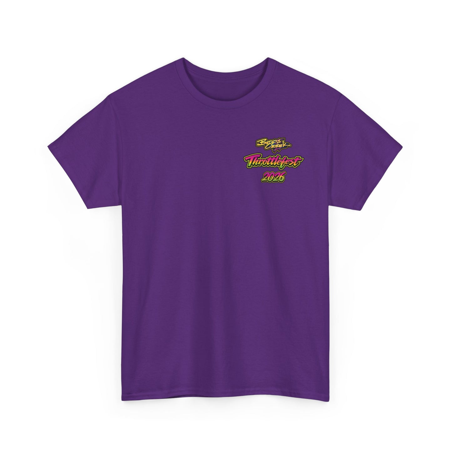 2026 Throttlefest Budds Creek T-Shirt (Various Colors) Ver 1
