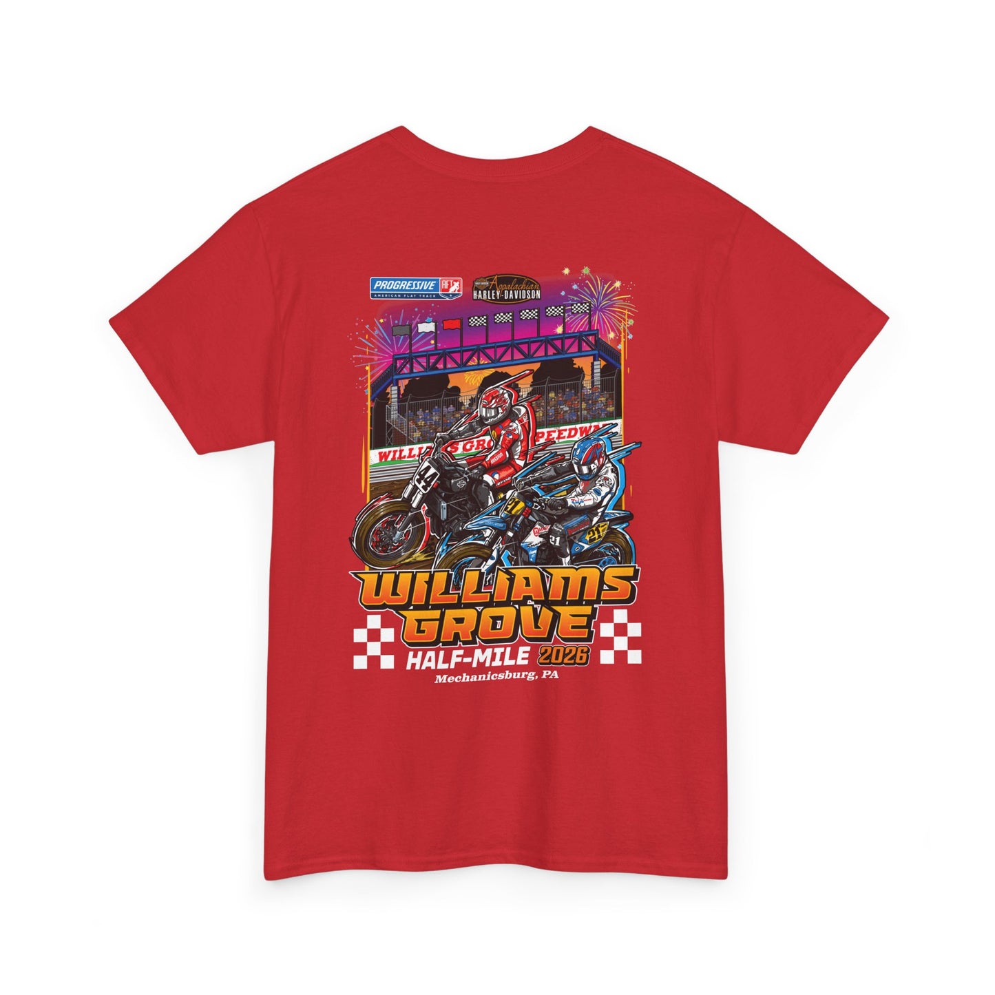 2026 Williams Grove Half-Mile T-Shirt (Various Colors)