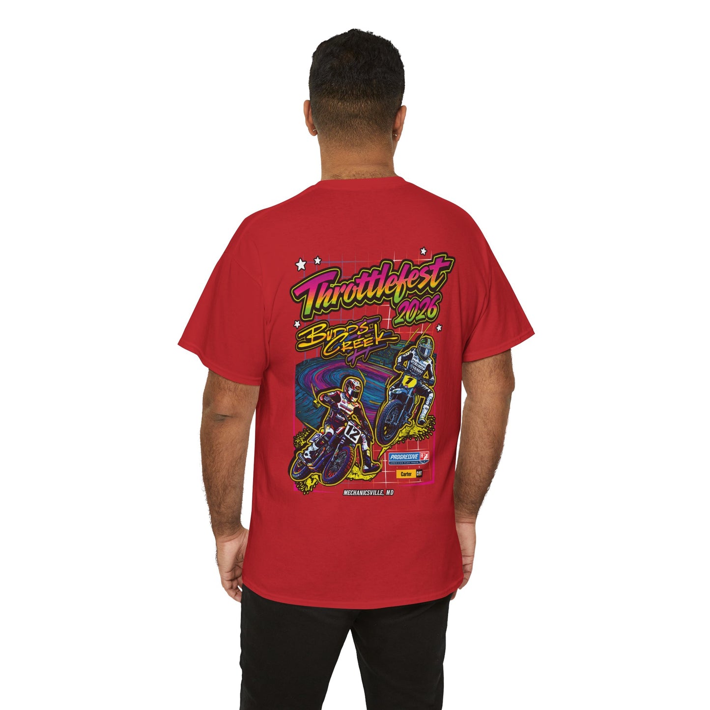 2026 Throttlefest Budds Creek T-Shirt (Various Colors) Ver 2
