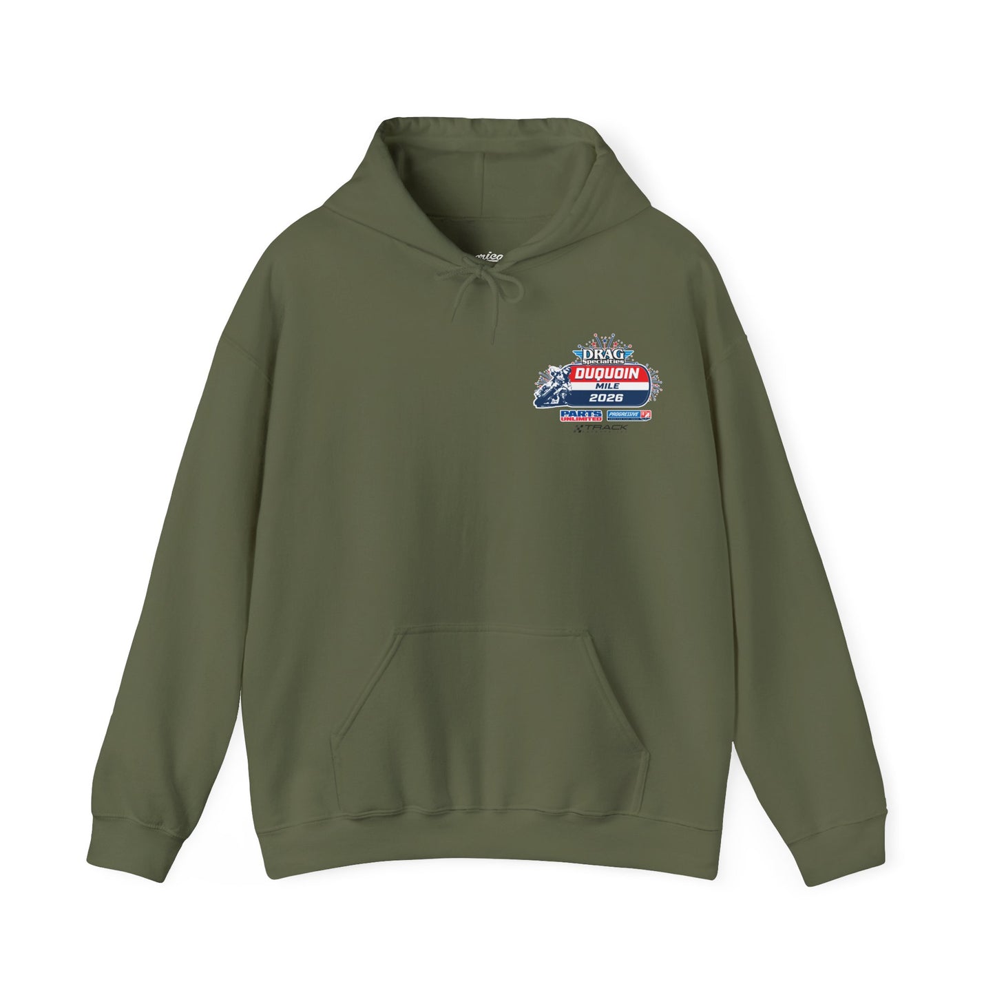 2026 DuQuoin Mile Pullover Hoodie (Various Colors)
